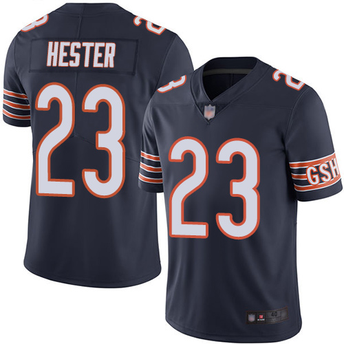 Chicago Bears Limited Navy Blue Men Devin Hester Home Jersey NFL Football #23 Vapor Untouchable